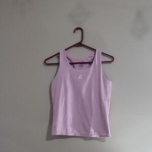 Reebok Women's Light Lavender Athletic Tank Top